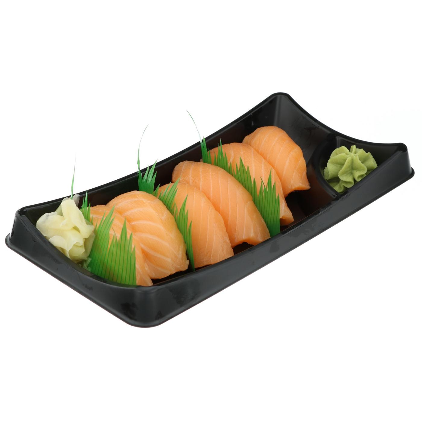 H-E-B Sushiya Salmon Nigiri Sushi; image 3 of 4