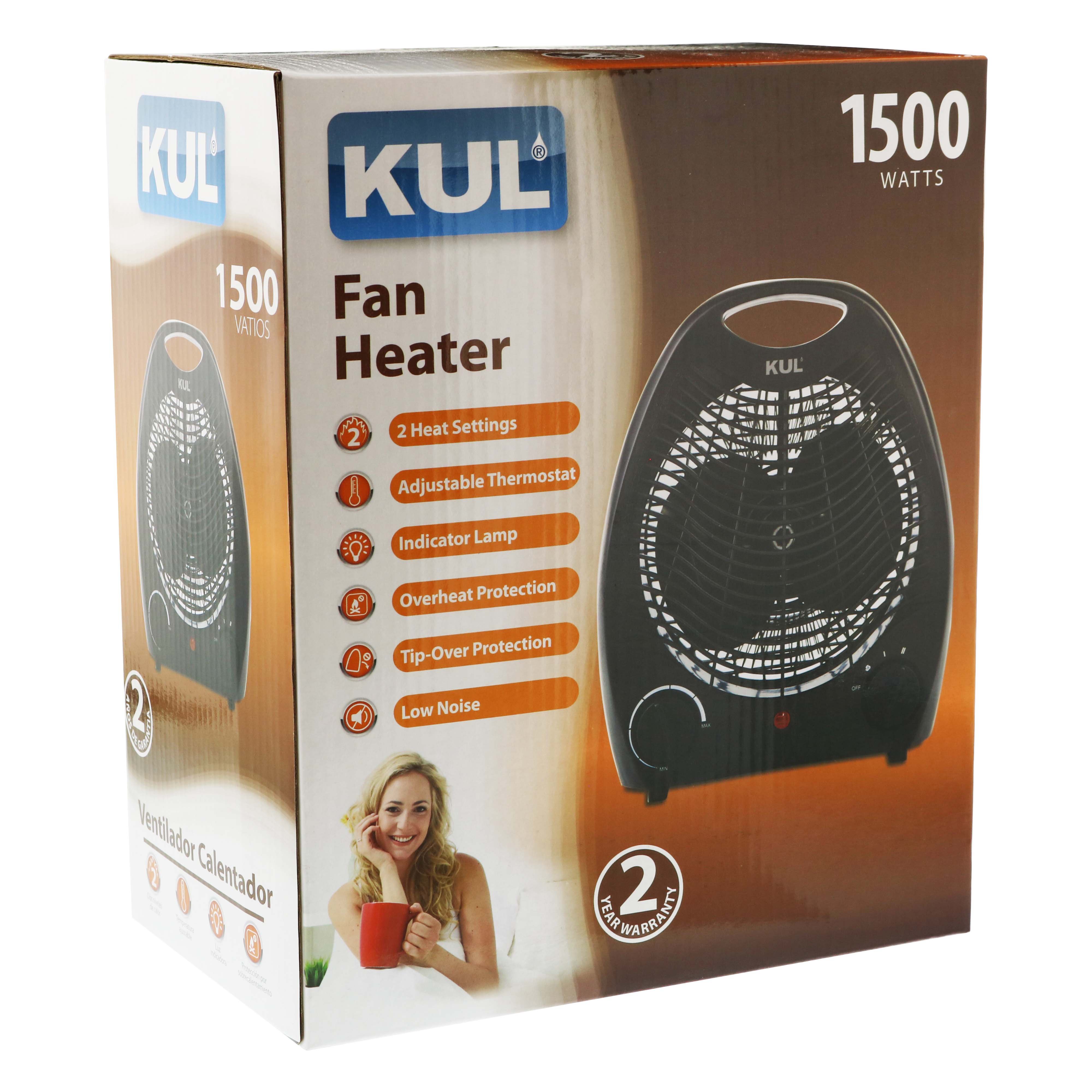 Kul Black Heater Shop Air conditioners & heaters at HEB