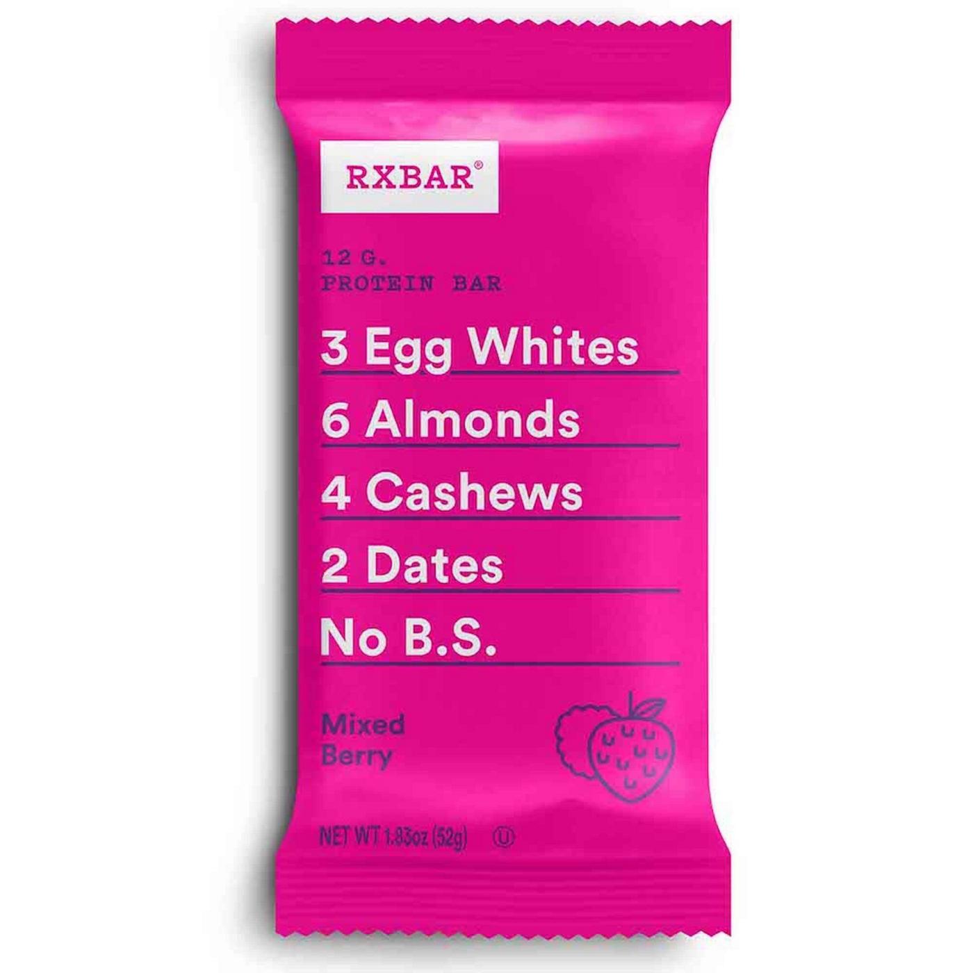 RXBAR Mixed Berry Protein Bar; image 1 of 2