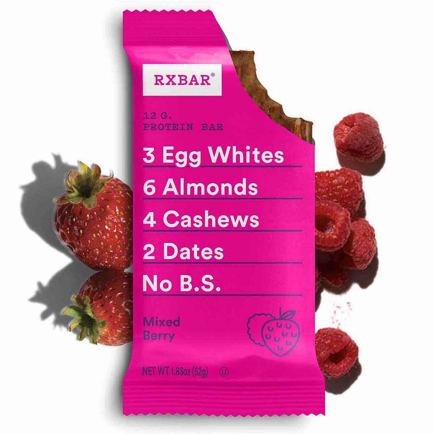 RXBAR Mixed Berry Protein Bar; image 2 of 2