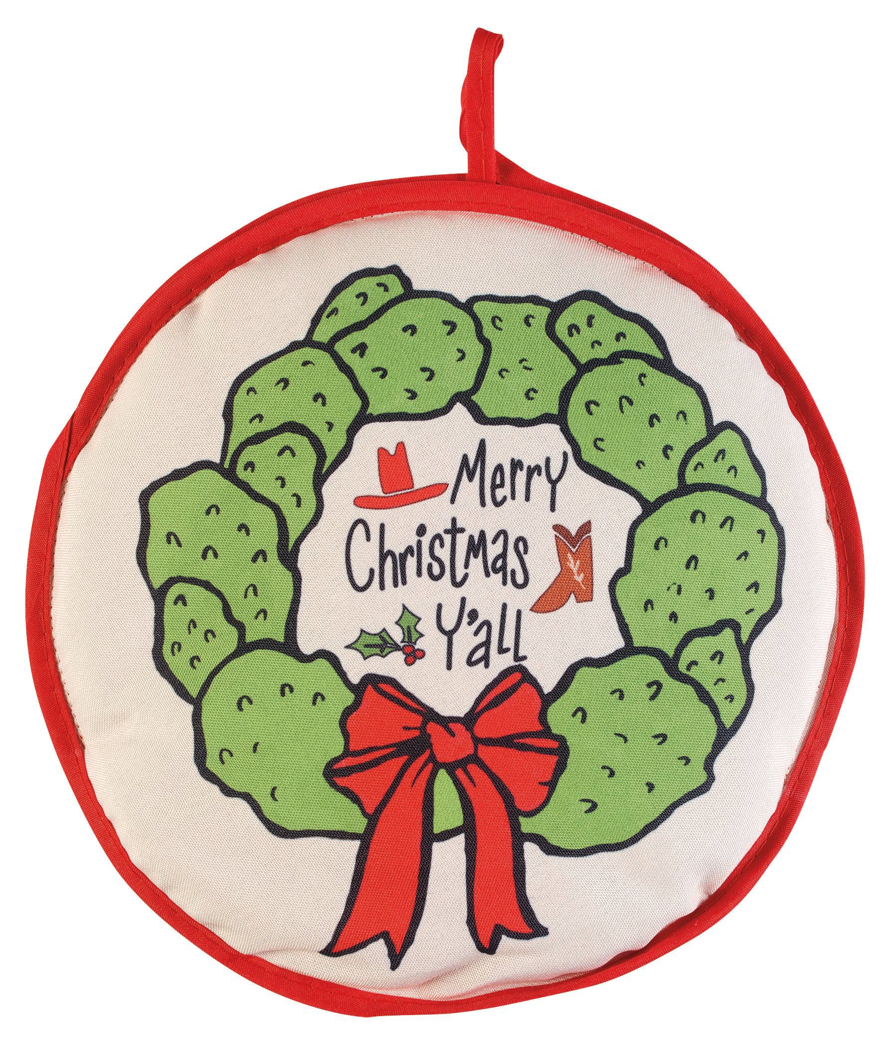 Haven & Key Chirstmas Wreath Tortilla Warmer Shop Tortilla Warmers at