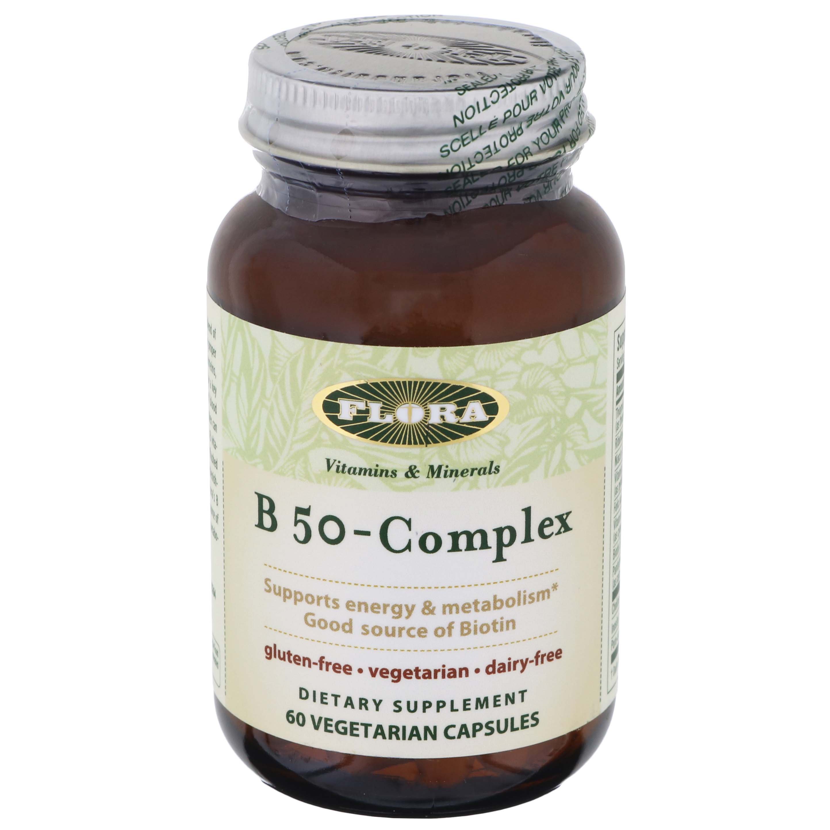 Flora B 50 Complex Capsules - Shop Vitamins A-Z At H-E-B