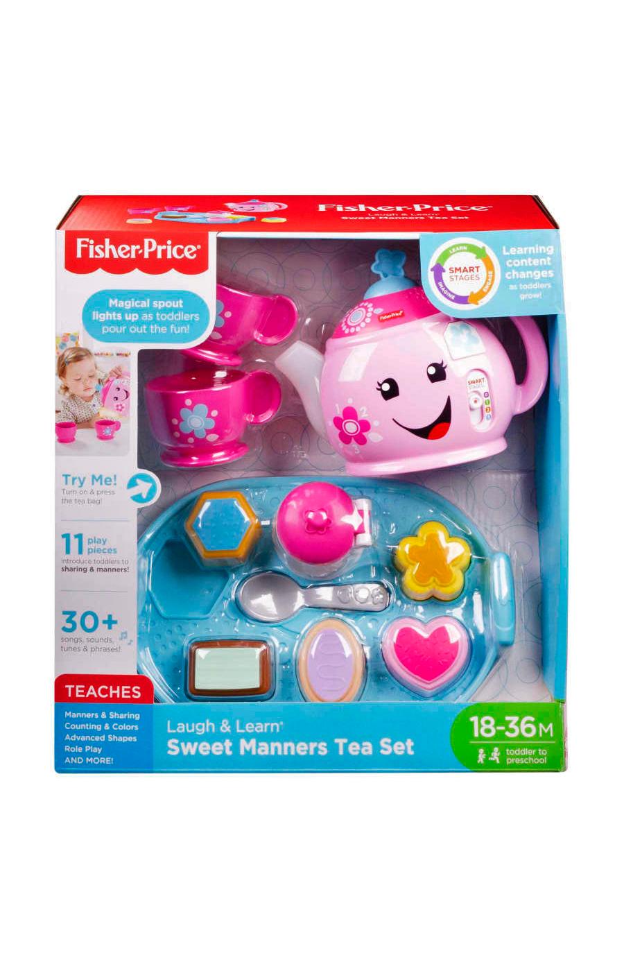 Fisher-Price Laugh & Learn Sweet Manners Play Tea Sets & Dishes; image 1 of 2