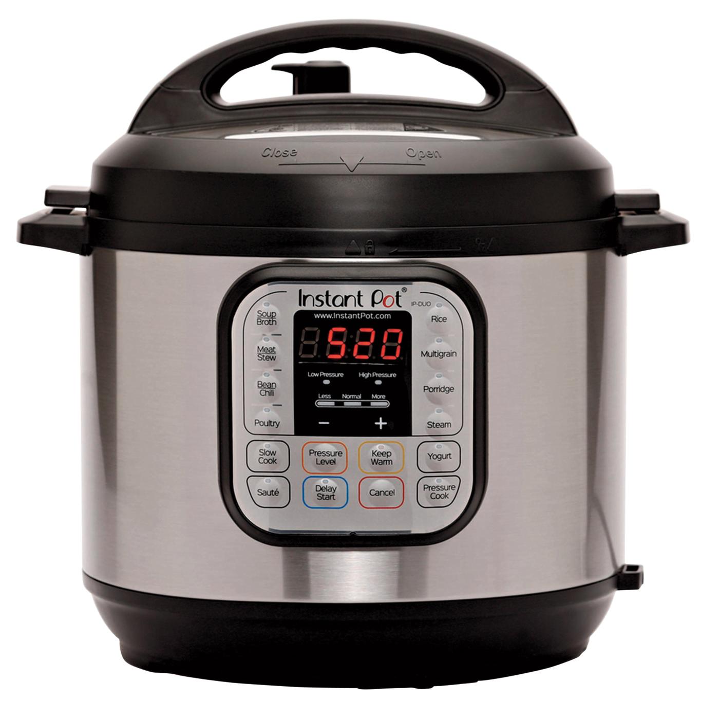 Instant Pot 3 qt. Duo Stainless Steel Electric Pressure Cooker, V5