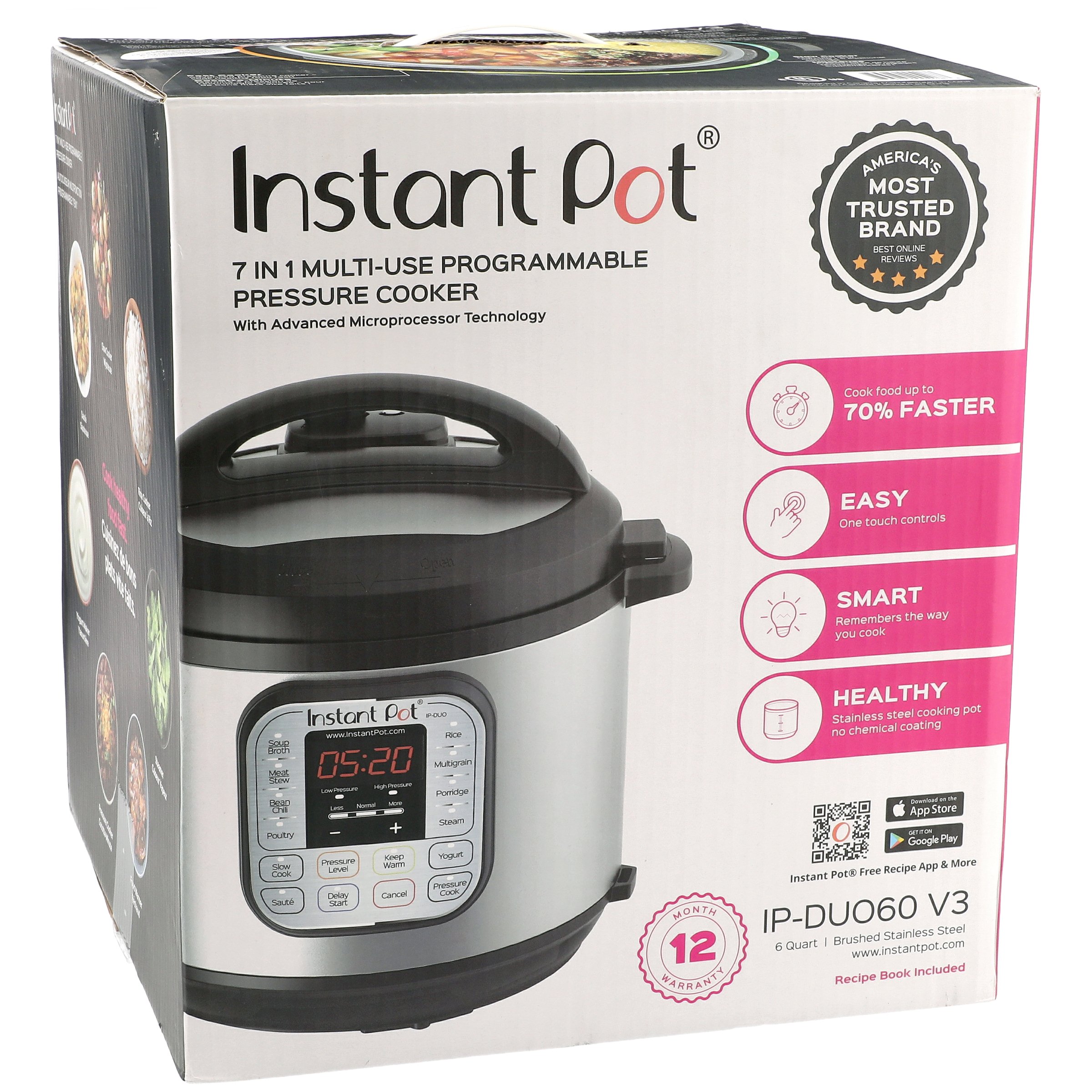 Instant Pot Duo 6 Qt. 7-in-1 Multi-Use Cooker - Farr's Hardware