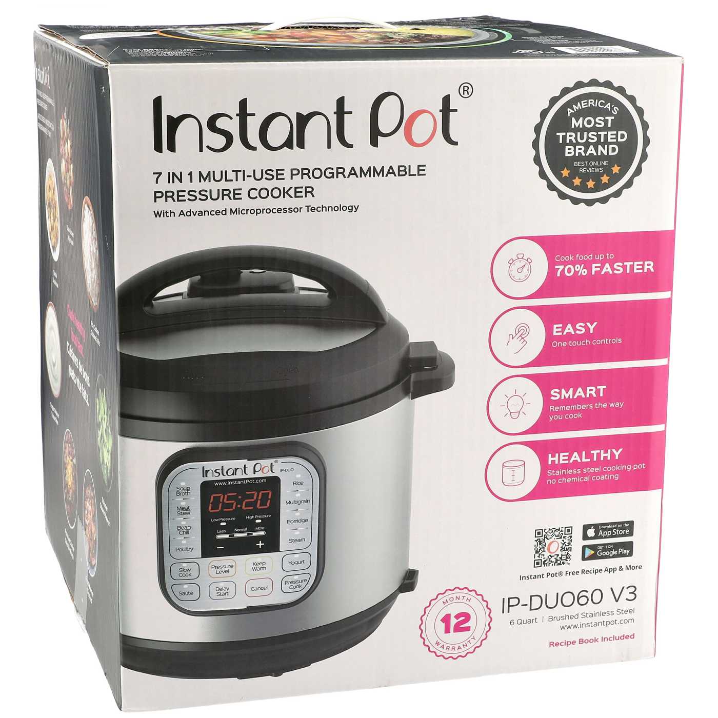 Instant Pot Duo 7-in-1 Programmable Pressure Cooker