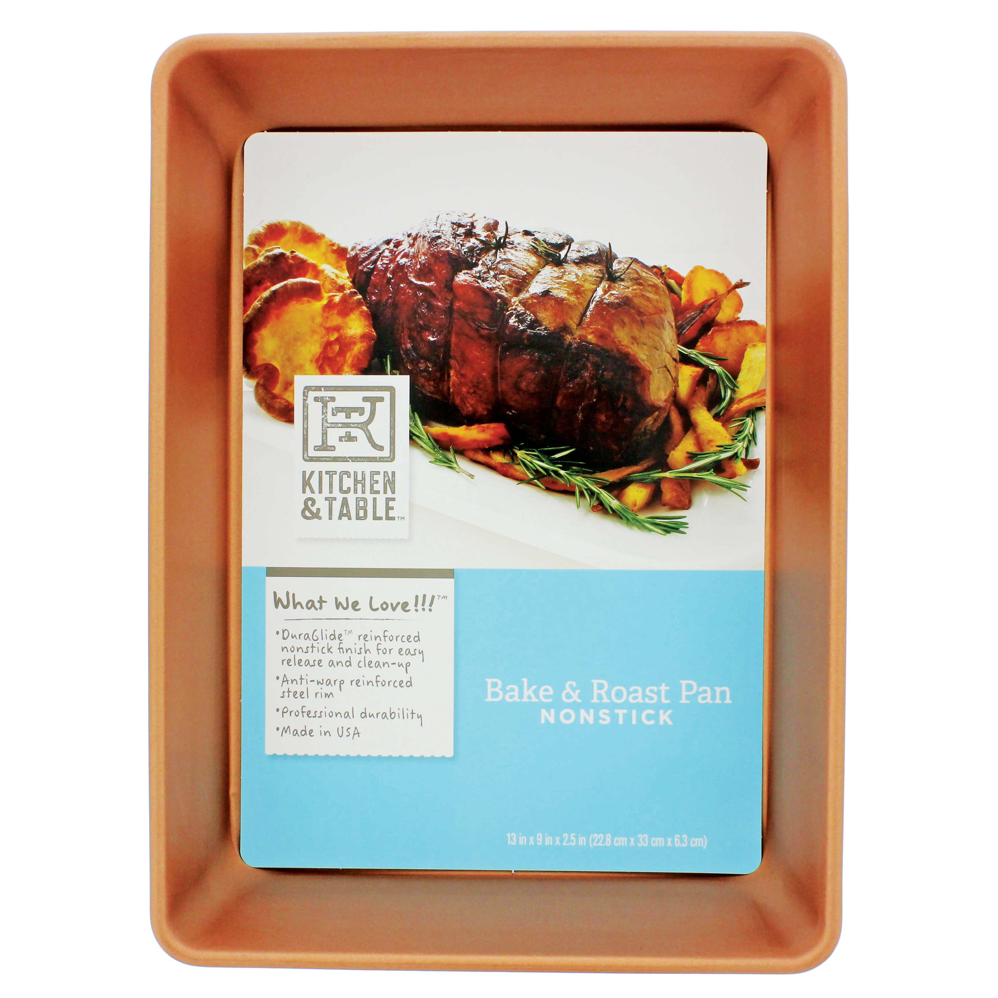 Broyhill 13 Copper Non-Stick Roast Pan