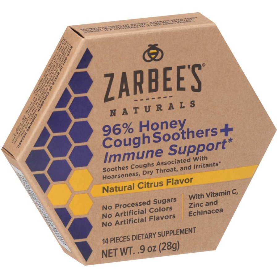 Zarbee S Naturals Citrus Cough Soother Immune Support Shop