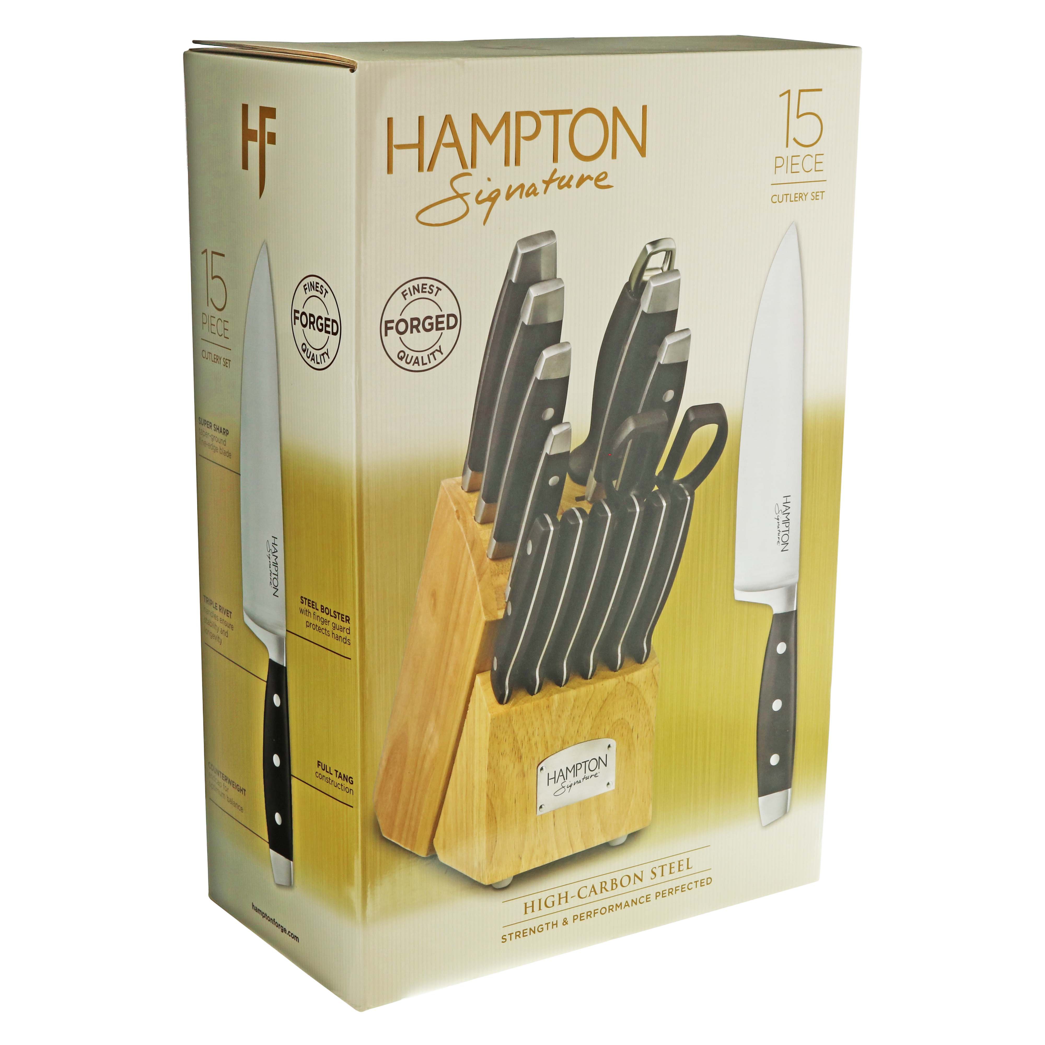 Hampton Signature Cutlery Set Shop Knife sets at HEB