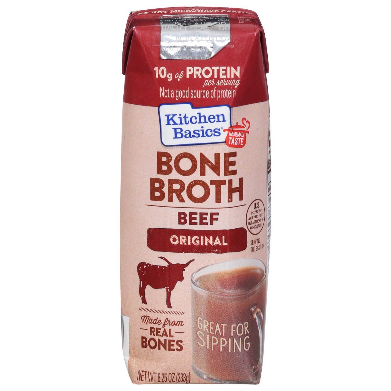 Kitchen Basics Original Beef Bone Broth - Shop Broth & Bouillon at H-E-B