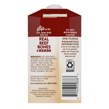 KITCHEN BASICS Kitchen Basics Bone Broth Beef, 8.25OZ