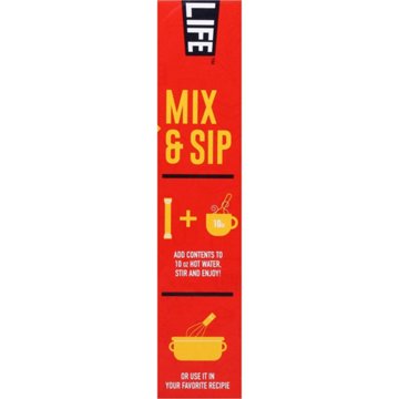 LonoLife Sipping Bone Broth Packets - Grass Fed Beef, 4 ct