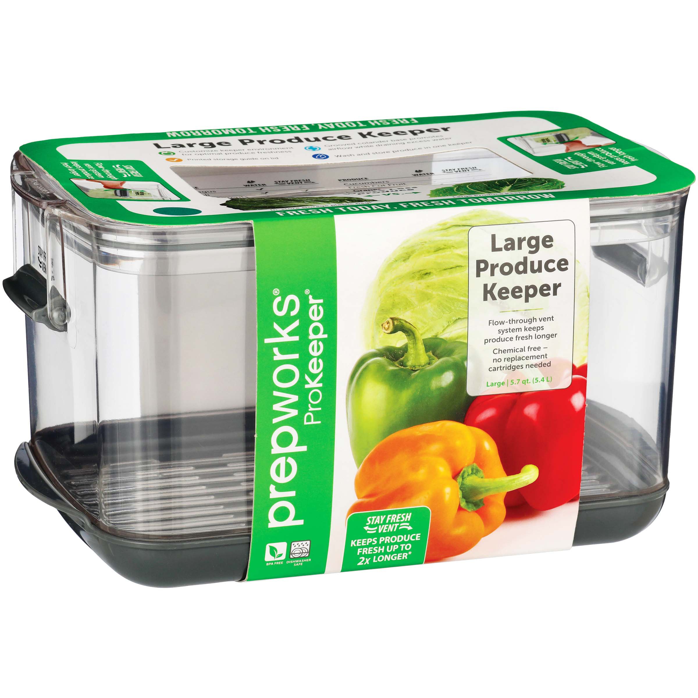Progressive PrepWorks Large Produce ProKeeper - Shop Food Storage at H-E-B