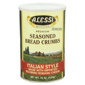 Alessi Bread Crumbs Italian, 15 oz