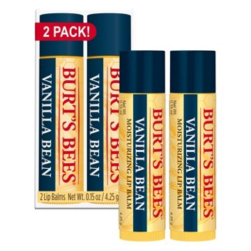 Burt's Bees Moisturizing Lip Balm Pack - Vanilla Bean