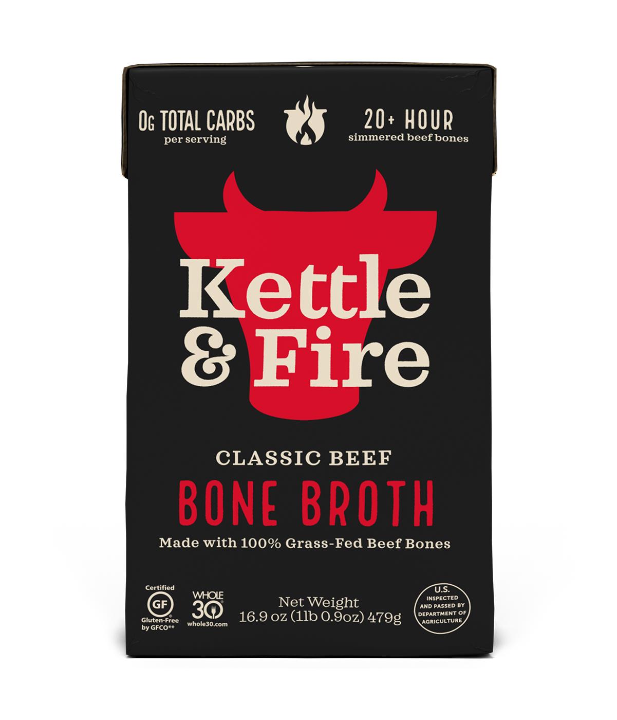 Kettle & Fire Classic Beef Bone Broth; image 1 of 2