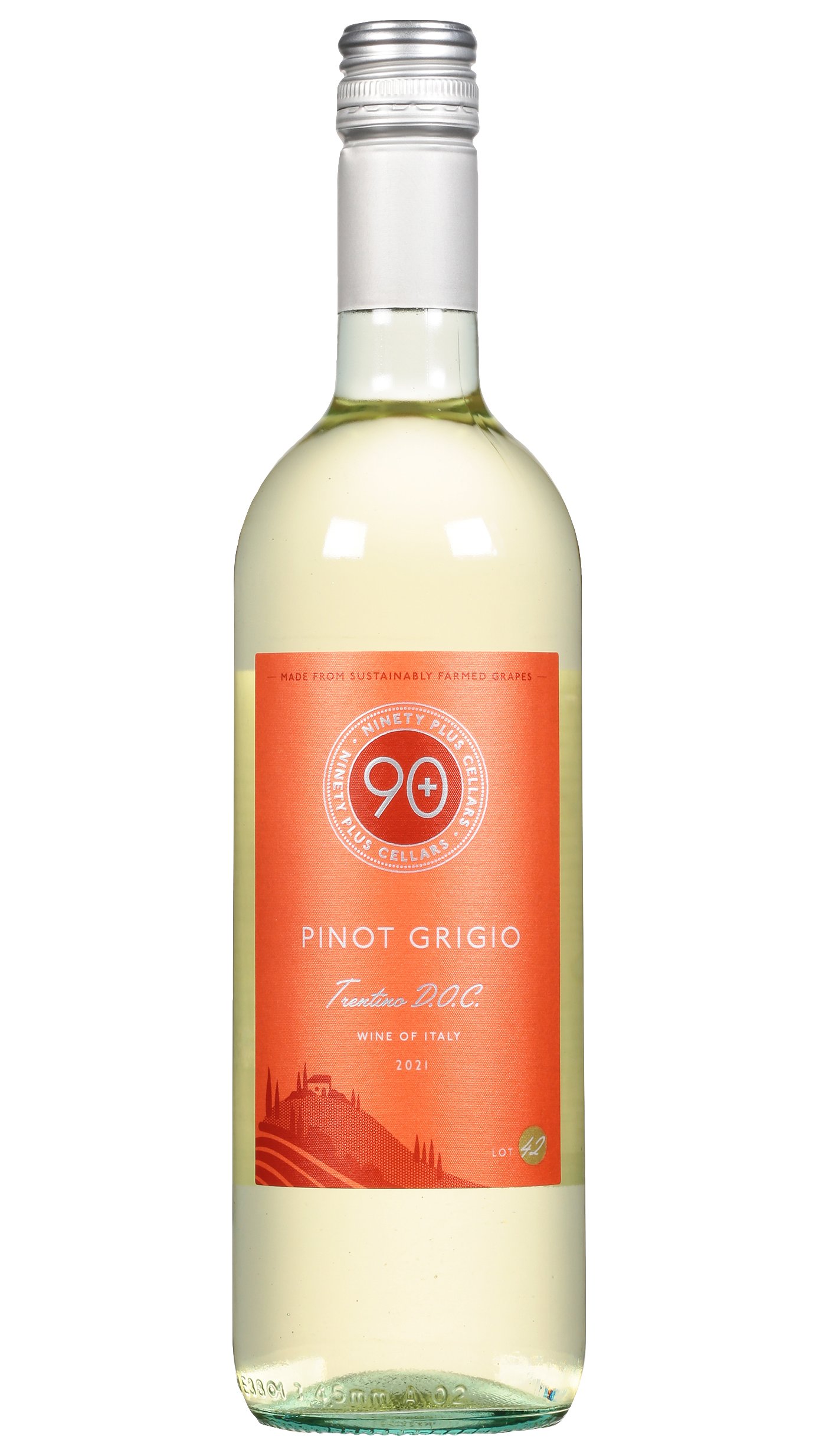 90+ Cellars Lot 42 Pinot Grigio Shop Wine at HEB