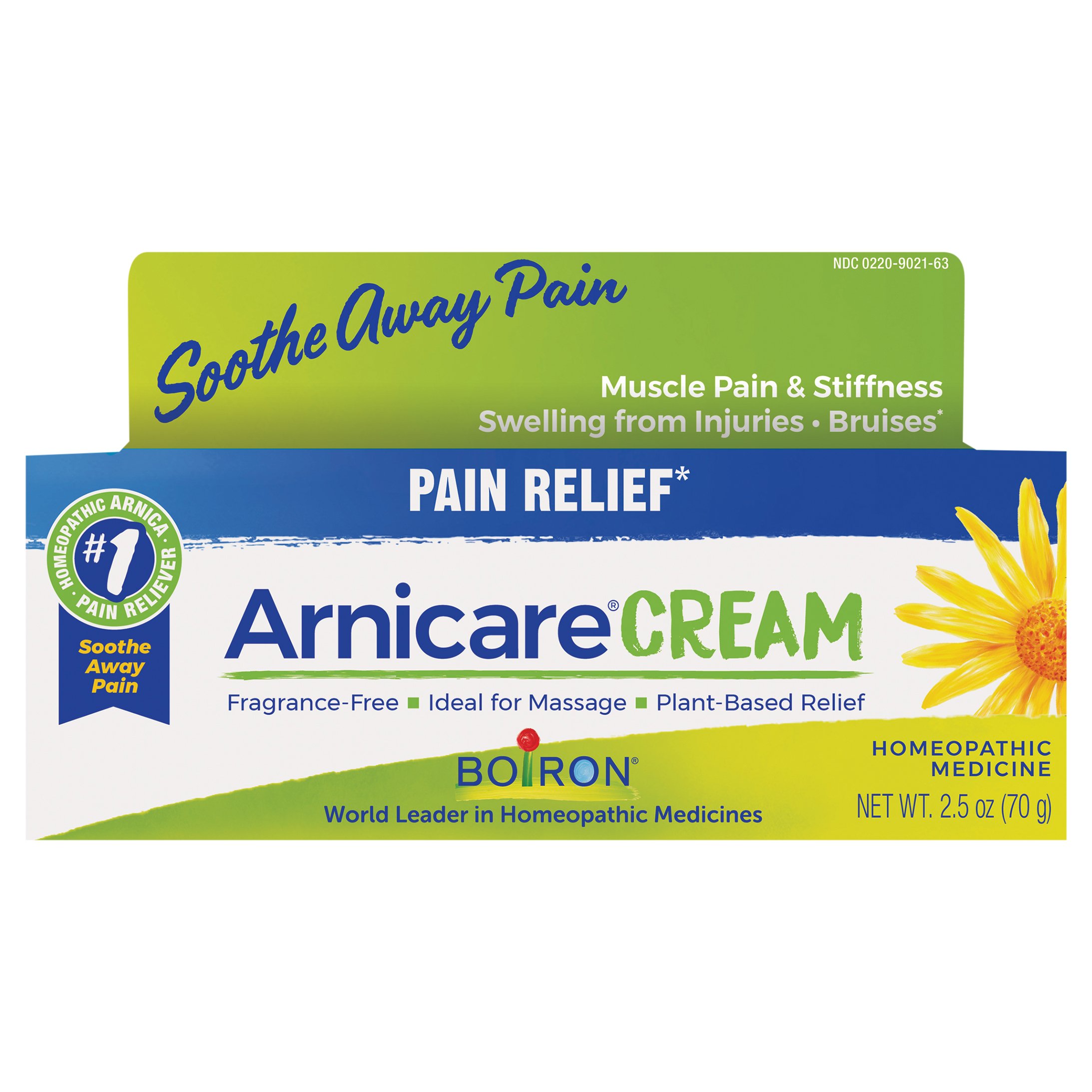 Boiron Arnicare Cream Pain Relief All Natural Shop Herbs & homeopathy