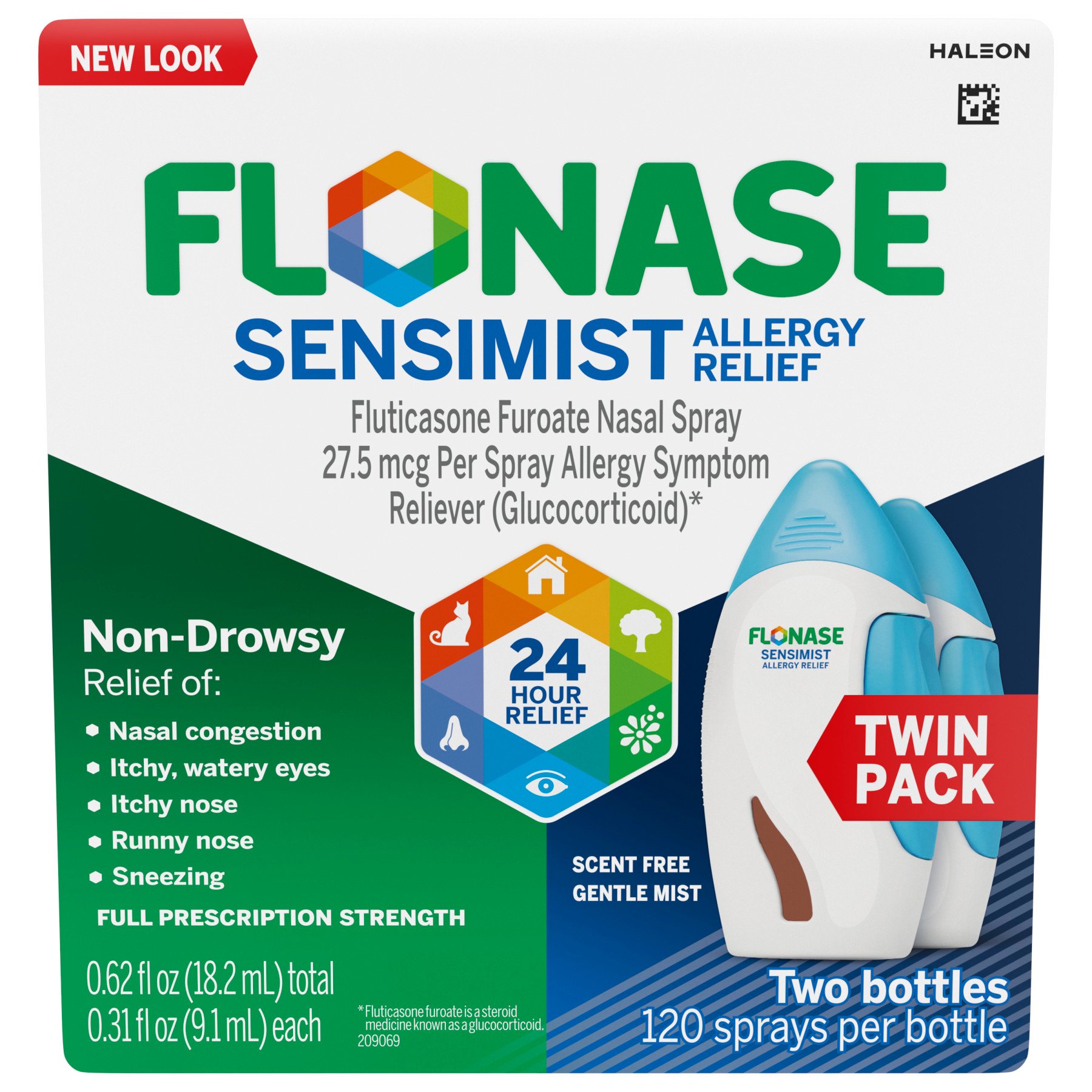 Flonase Sensimist Allergy Relief Spray Non Drowsy Allergy Medicine