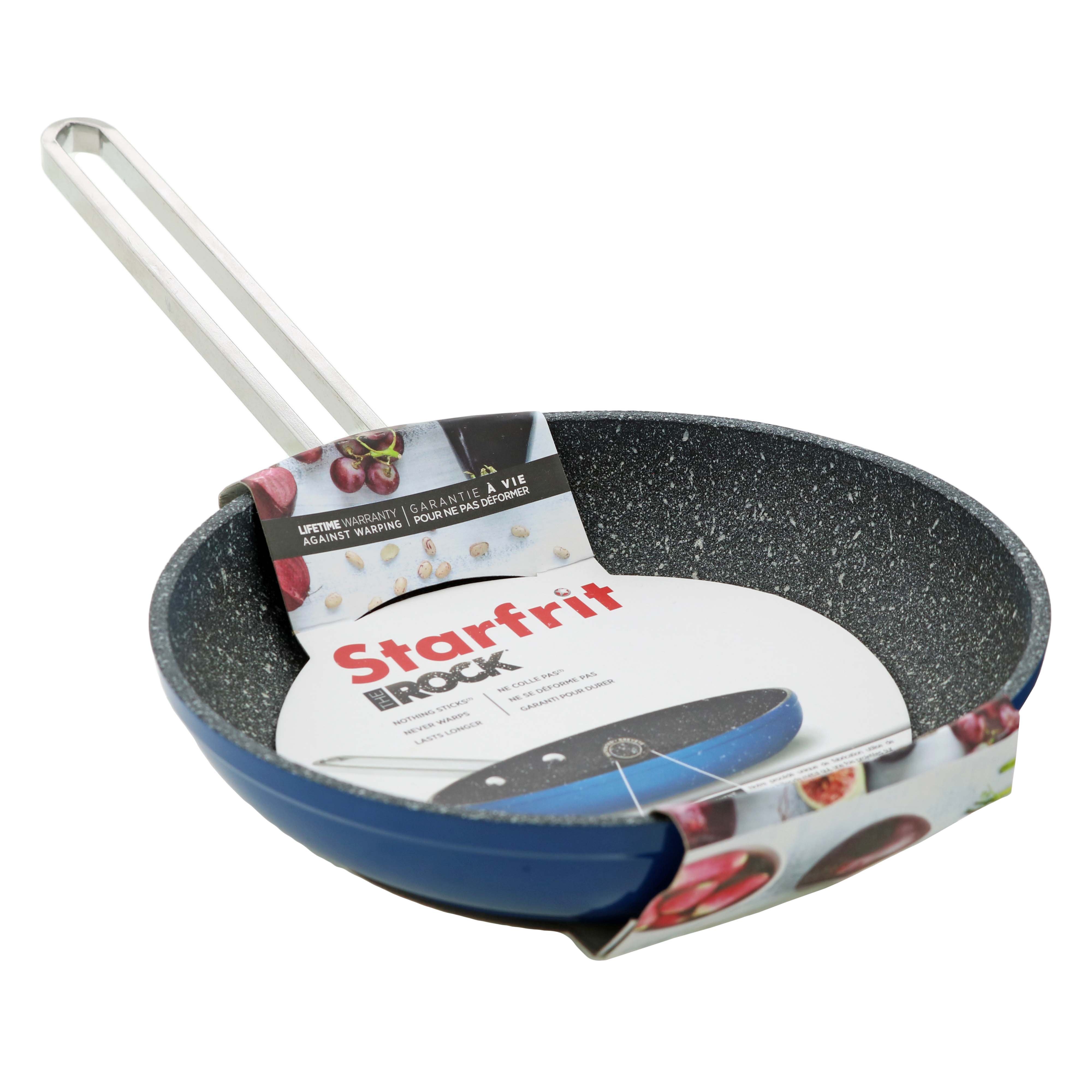 Starfrit The Rock Fry Pan Blue Shop Cookware at HEB