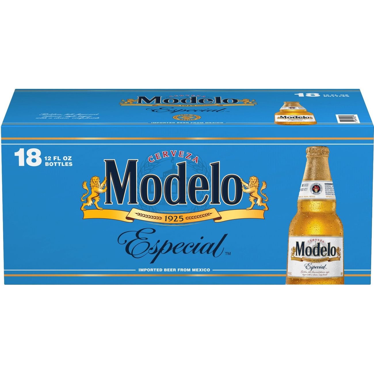 Modelo Especial Mexican Lager Import Beer, 12 oz, 18 pk