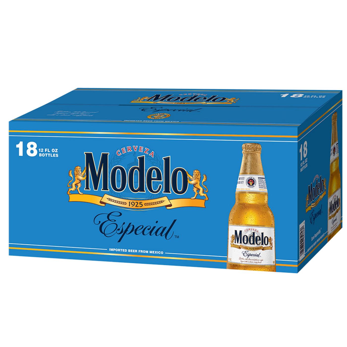 Modelo Especial Mexican Lager Import Beer 12 oz Bottles, 18 pk; image 2 of 11