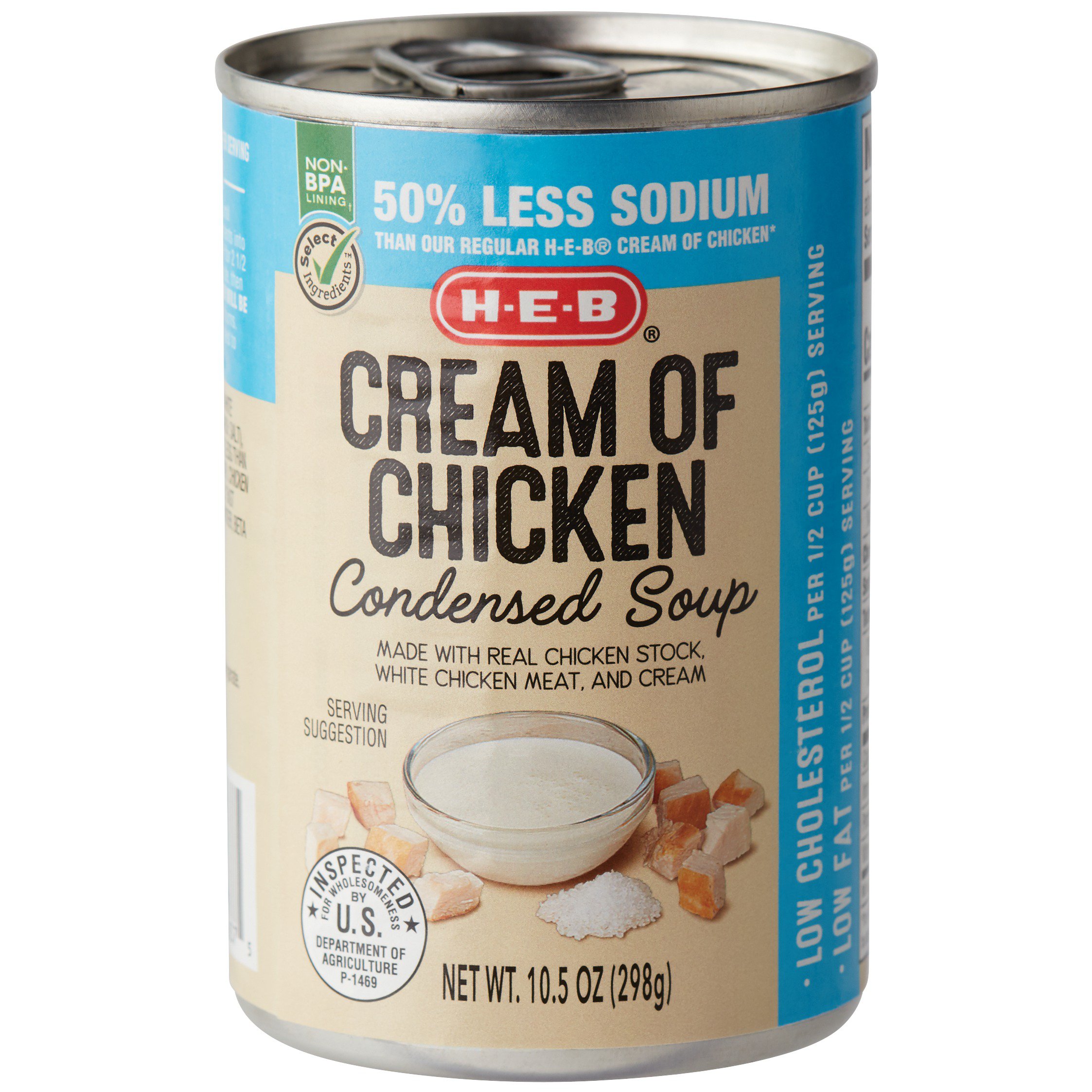 Campbell's Condensed Unsalted Cream Of Chicken Soup Healthy, 51% OFF