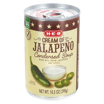 H-E-B Cream of Jalapeno Condensed Soup, 10.5 oz