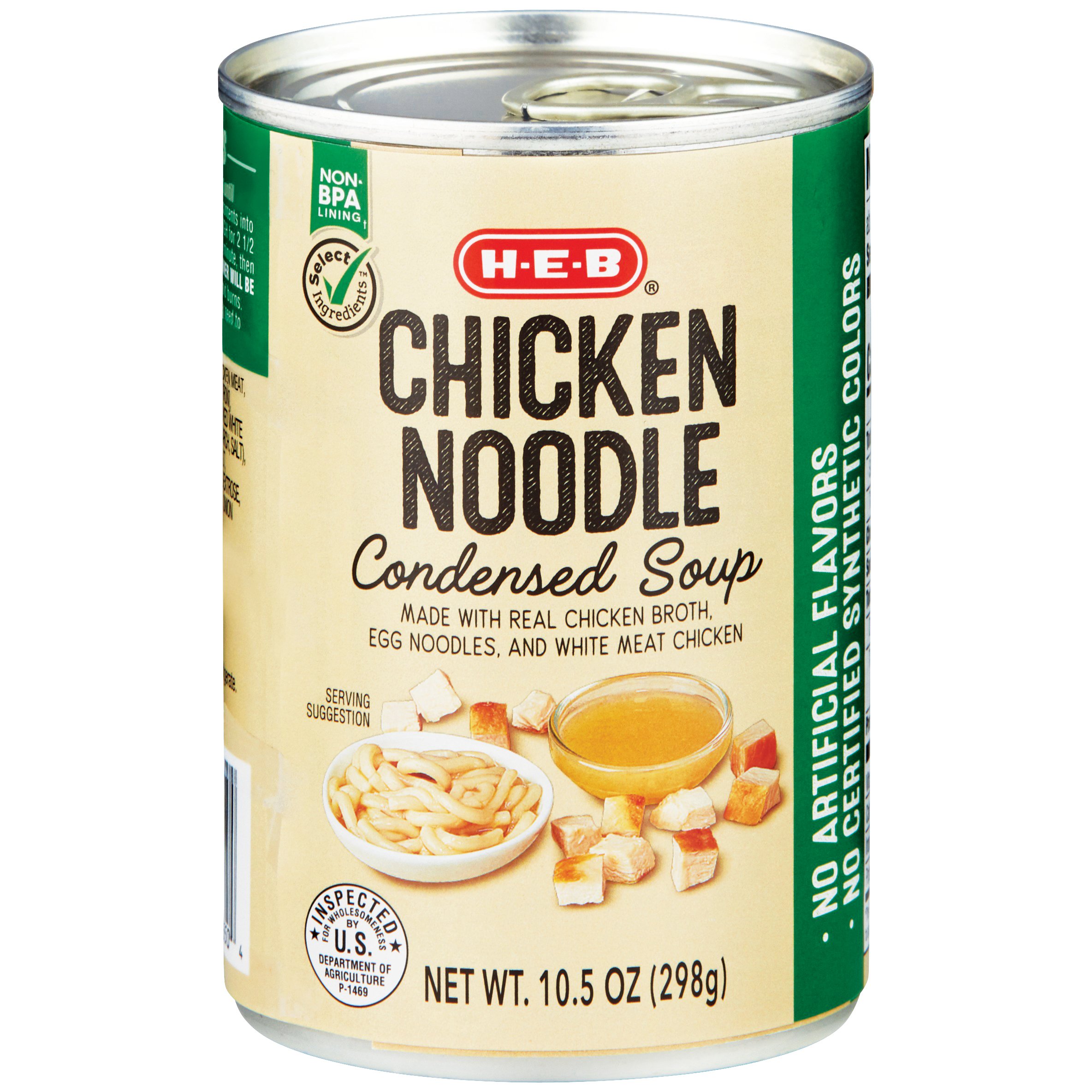 H-E-B Chicken Noodle Condensed Soup - Shop Soups & Chili At H-E-B