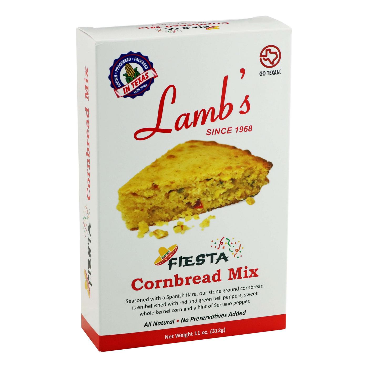 Lamb's Fiesta Cornbread Mix; image 1 of 2