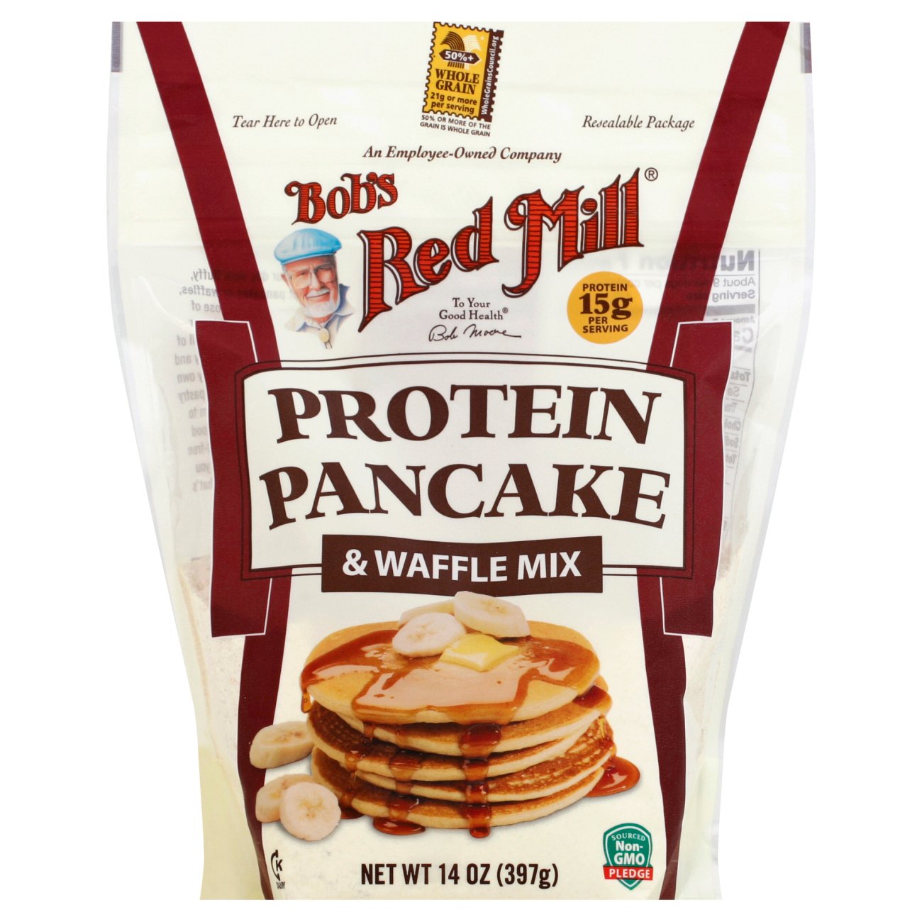 Bob S Red Mill Protein Pancake Waffle Mix Shop Pancake Mixes At H E B