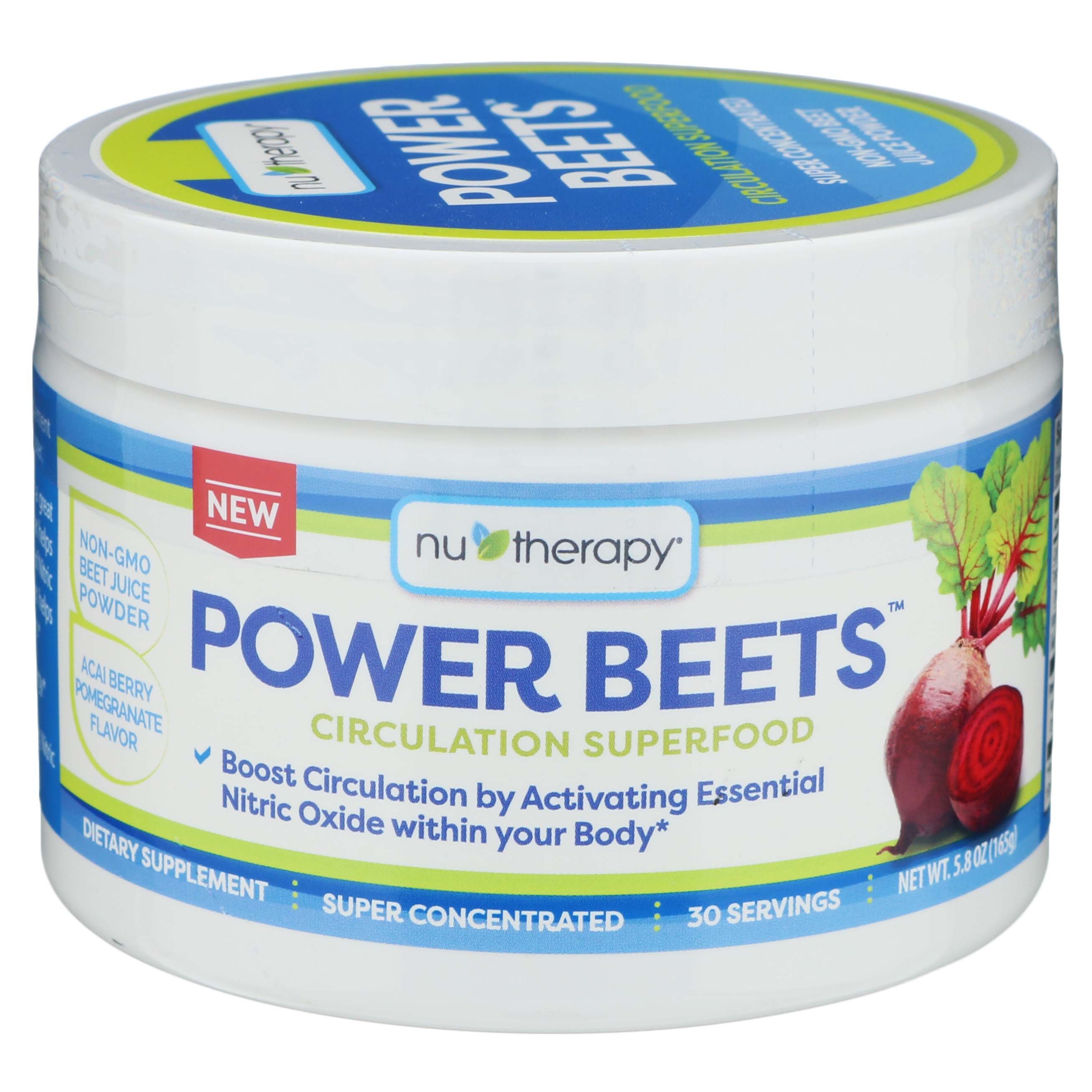 Nu Therapy Power Beets Dietary Supplement Shop Herbs & Homeopathy at HEB