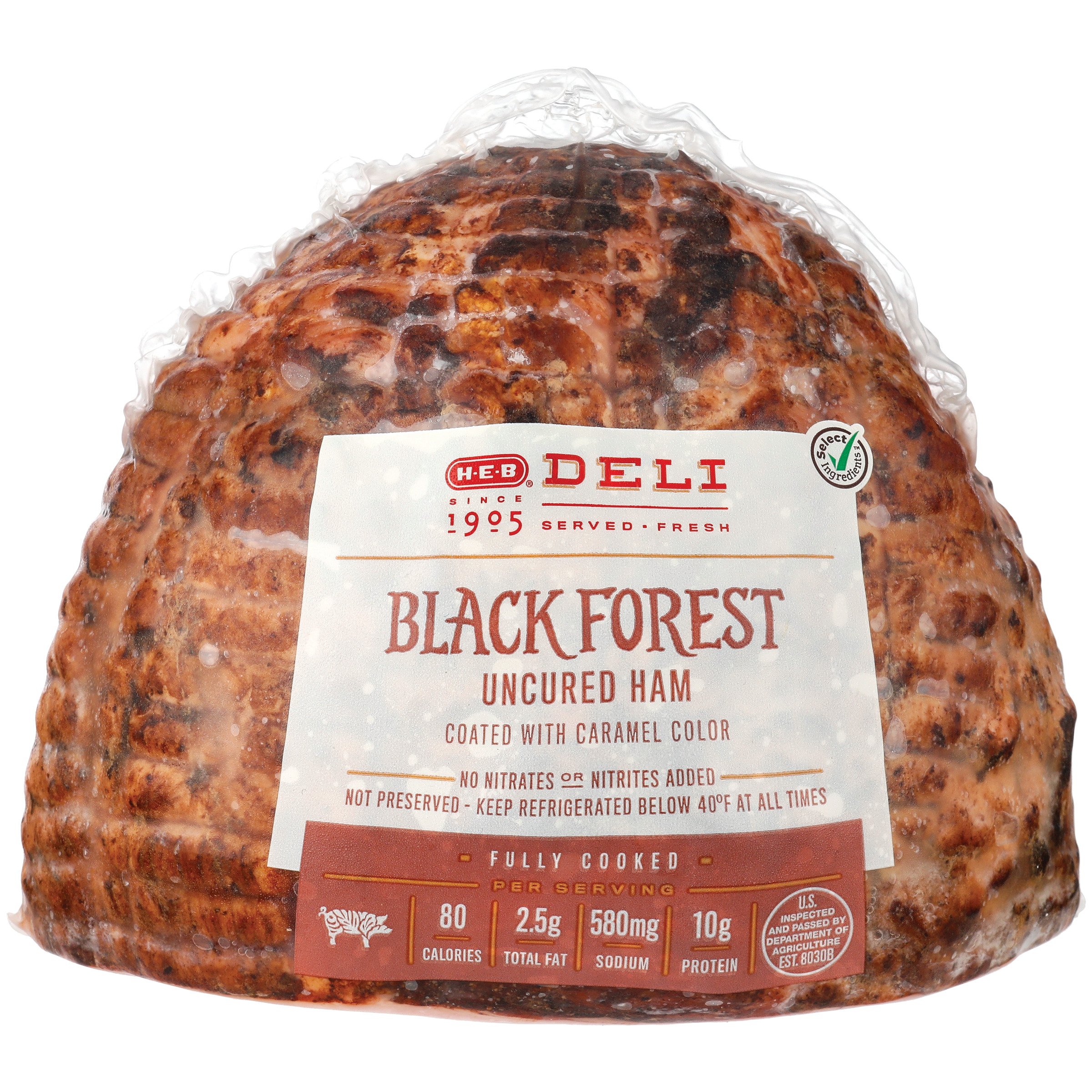 H-E-B Premium Black Forest Brand Ham, Sliced #1 - Shop Meat At H-E-B