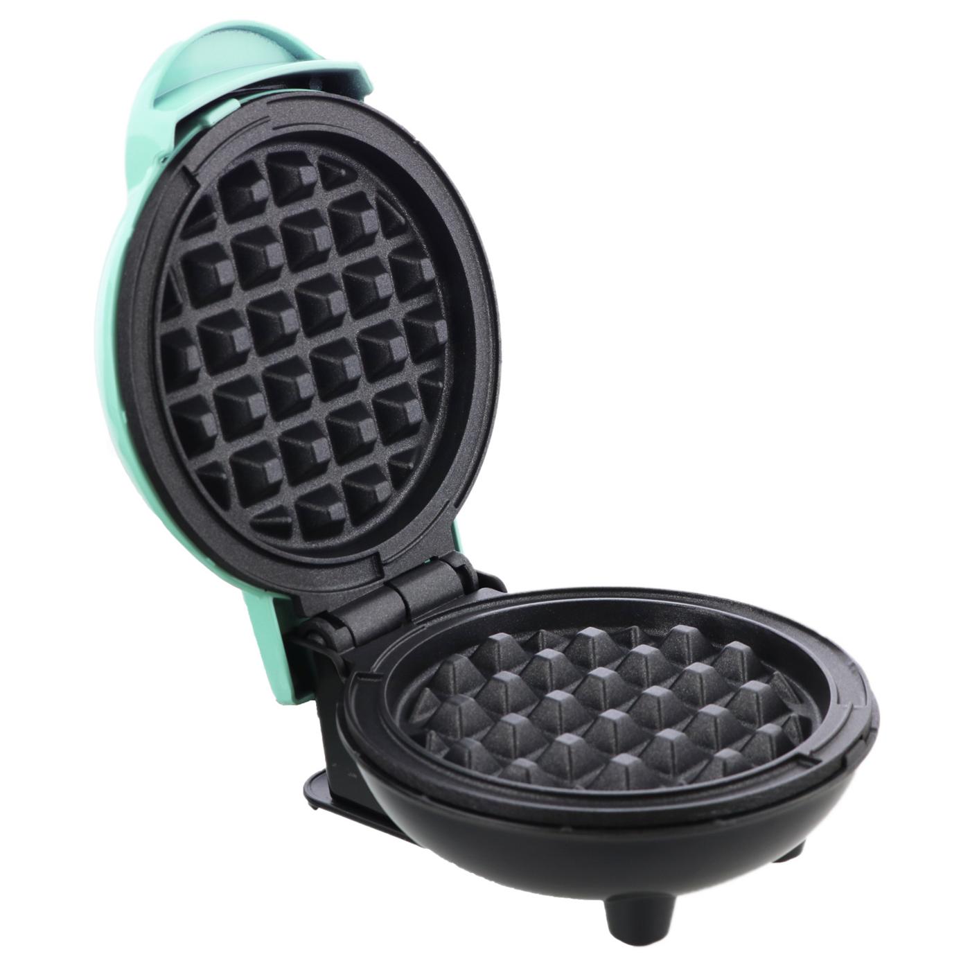 Dash Aqua Non-Stick Mini Waffle Maker - Shop Griddles & Presses at H-E-B