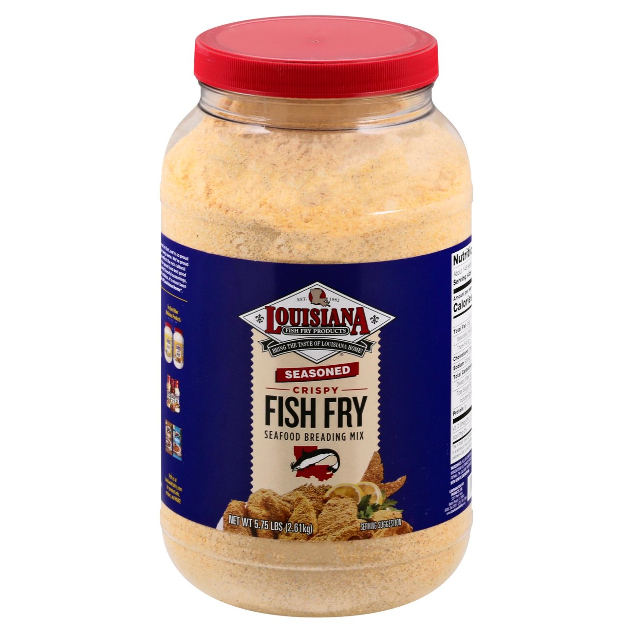 Louisiana Fish Fry Products Seasoned Fish Fry - Shop Breading & Crumbs at  H-E-B