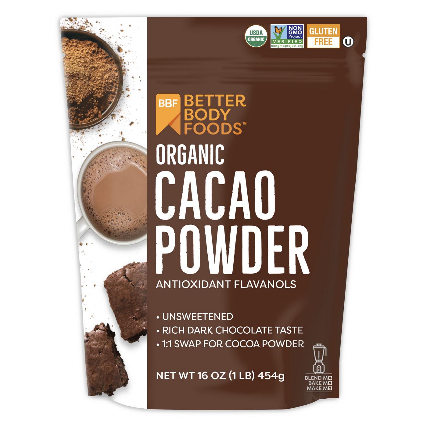 BetterBody Foods Organic Cacao Powder; image 1 of 2
