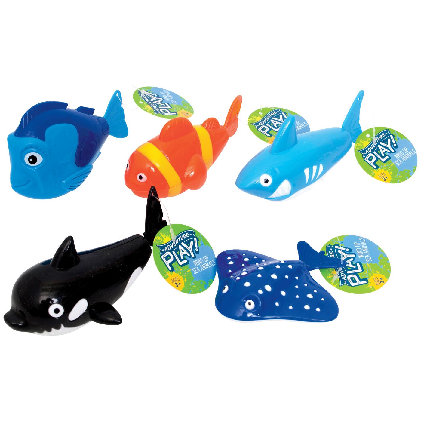 Adventure Play! Wind Up Sea Animals Assorted Shop Toys at HEB