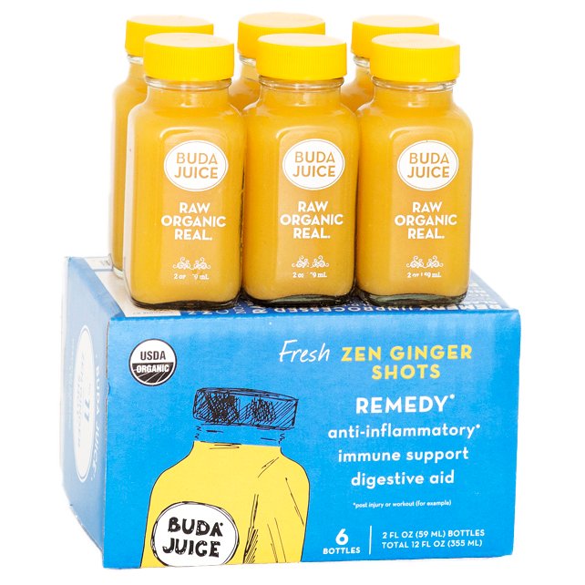 Buda Juice Zen Ginger 2 oz Shots Shop Juice at HEB
