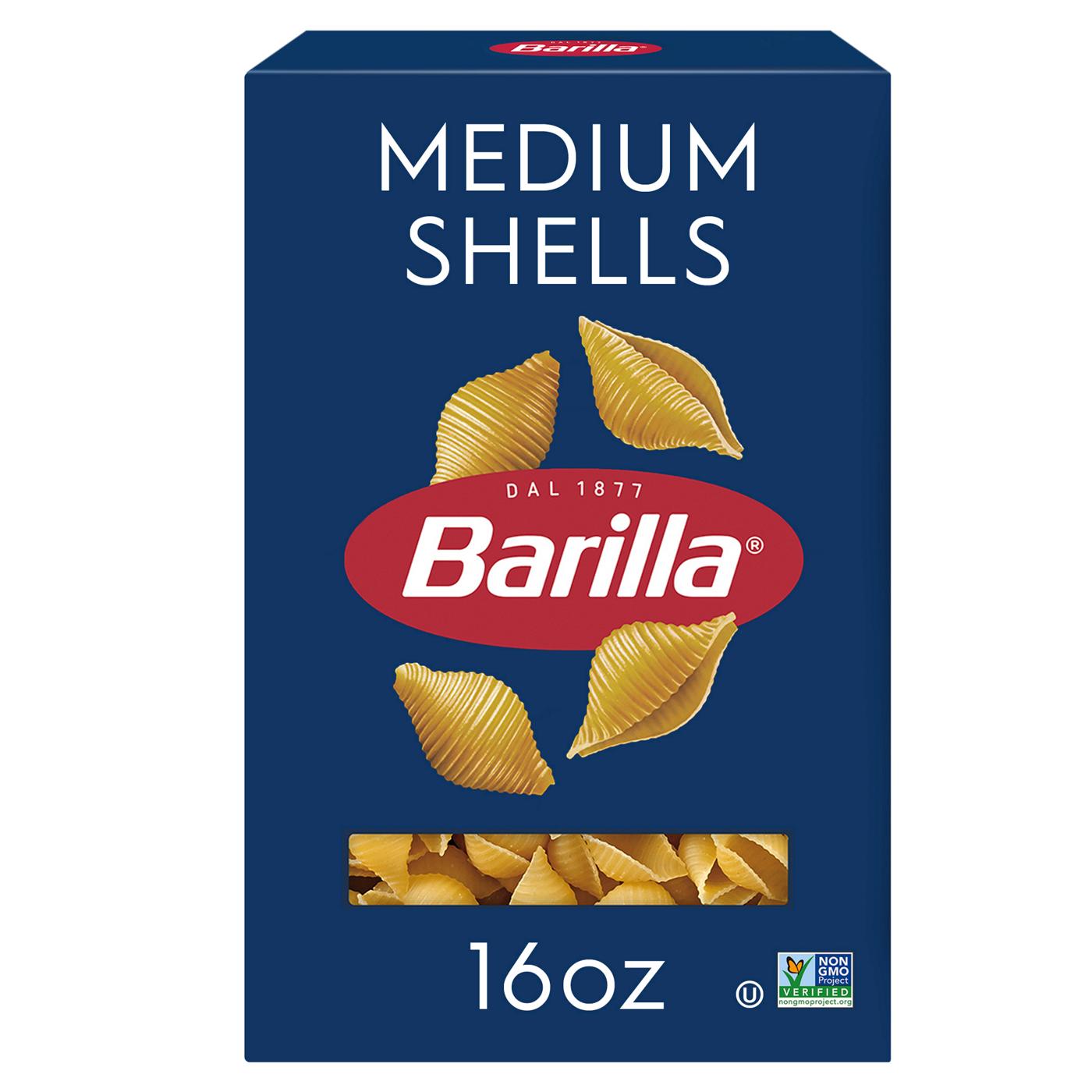 Barilla Medium Shells Pasta; image 1 of 6