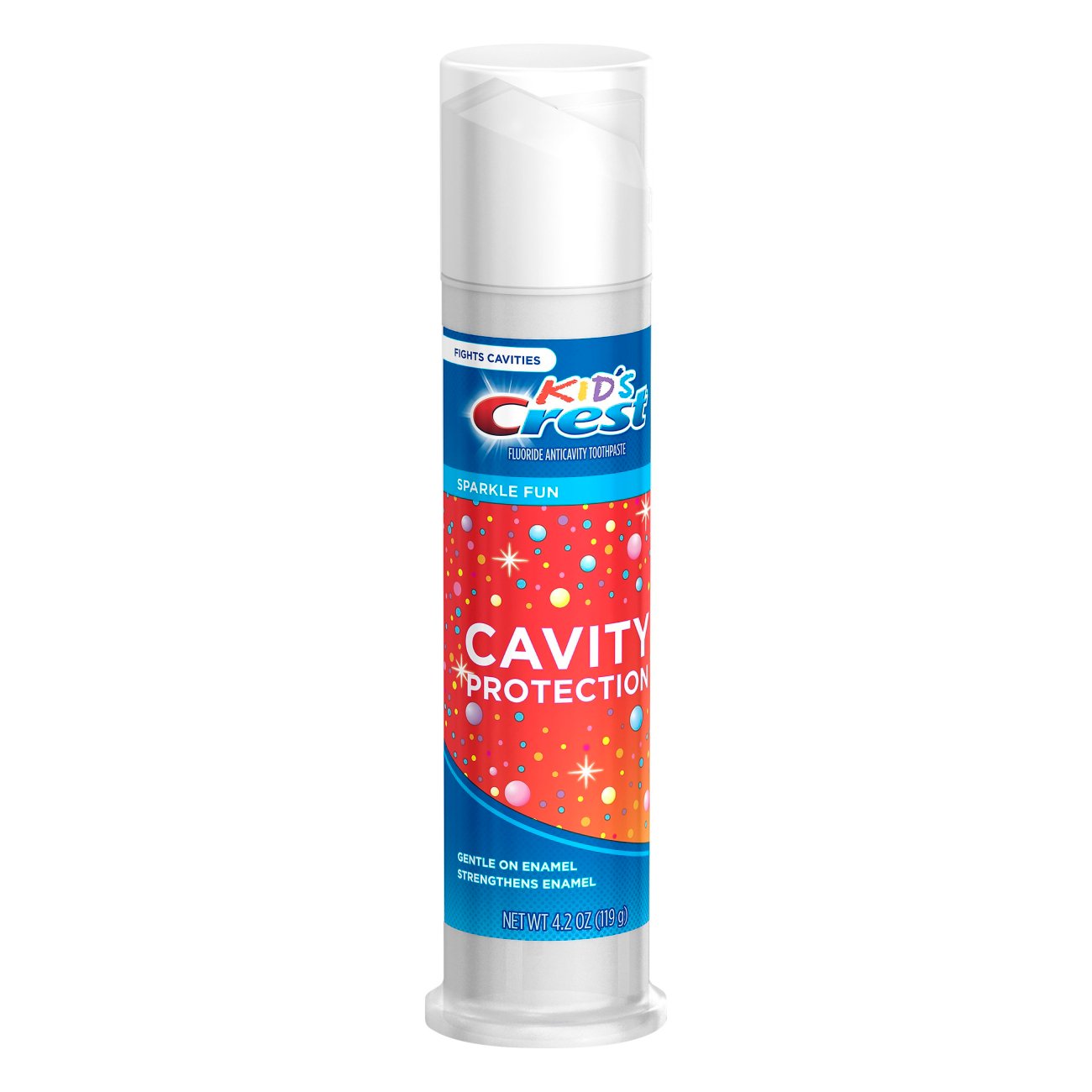 Crest Kid S Cavity Protection Sparkle Fun Fluoride Anticavity Toothpaste Shop Toothpaste At H E B