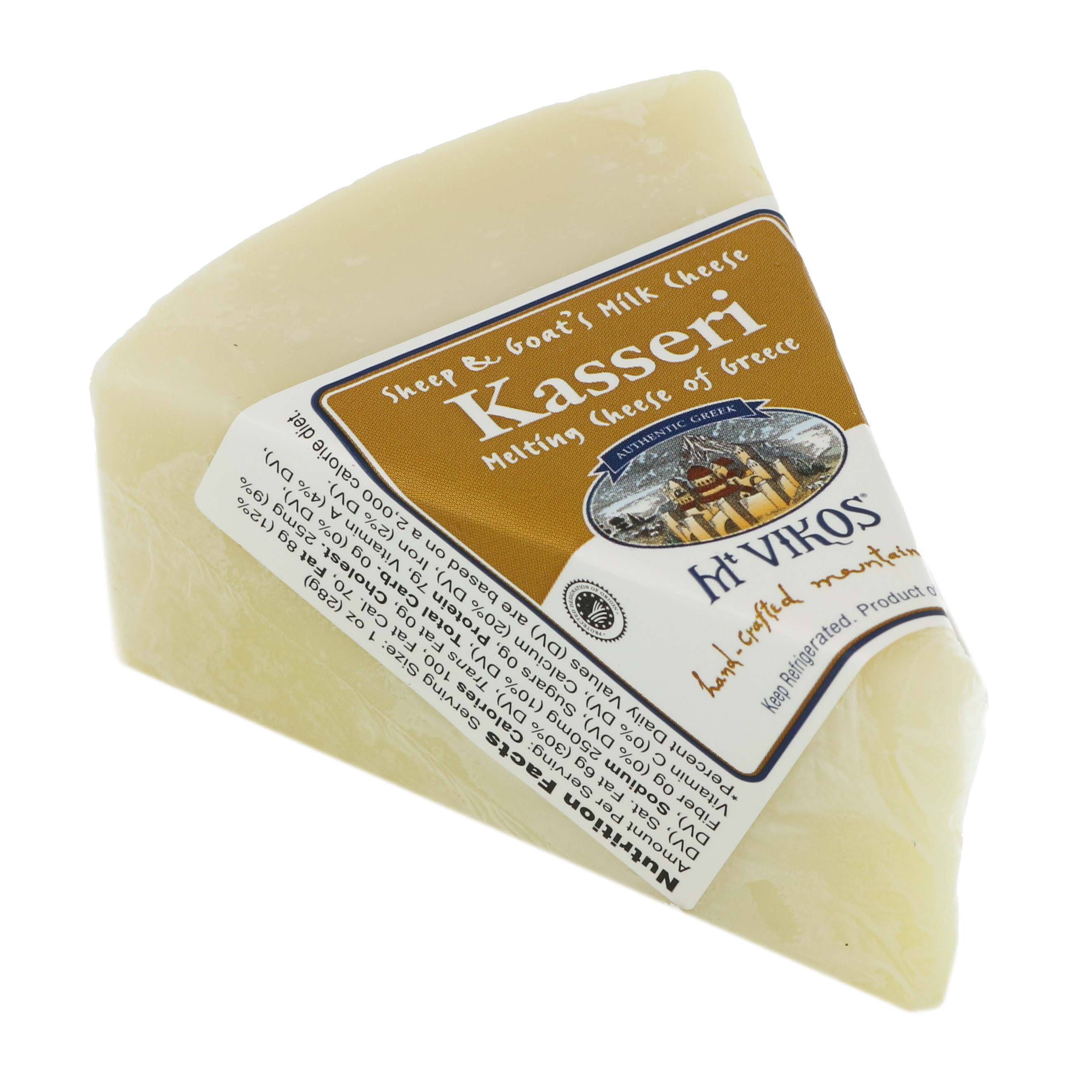 Mt Vikos Kasseri Sheep & Goat’s Milk Cheese Shop Cheese at HEB