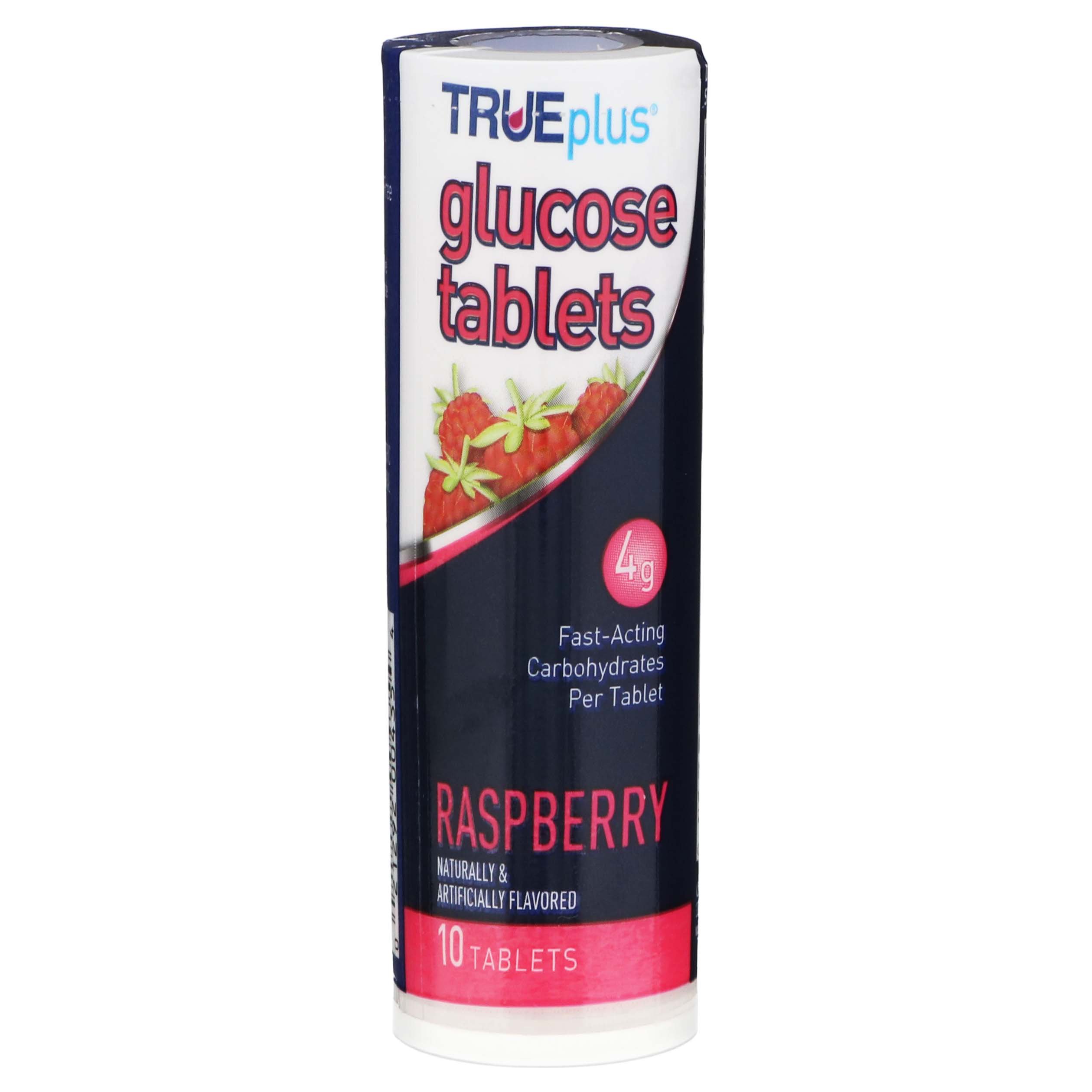 TRUEplus Raspberry Glucose Tablets - Shop Insulin & Glucose at H-E-B