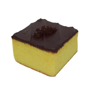 H-E-B Bakery Yellow Fudge Cake Slice