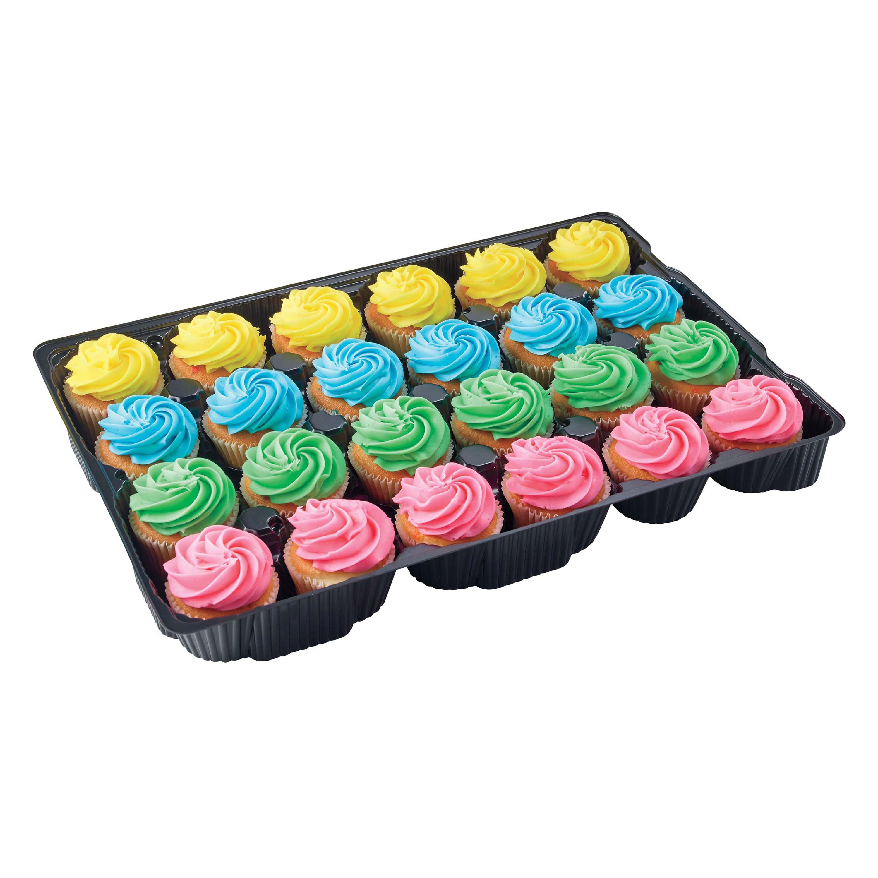 H-E-B Confetti Cupcakes With Buttercream Icing - Shop Cakes At H-E-B