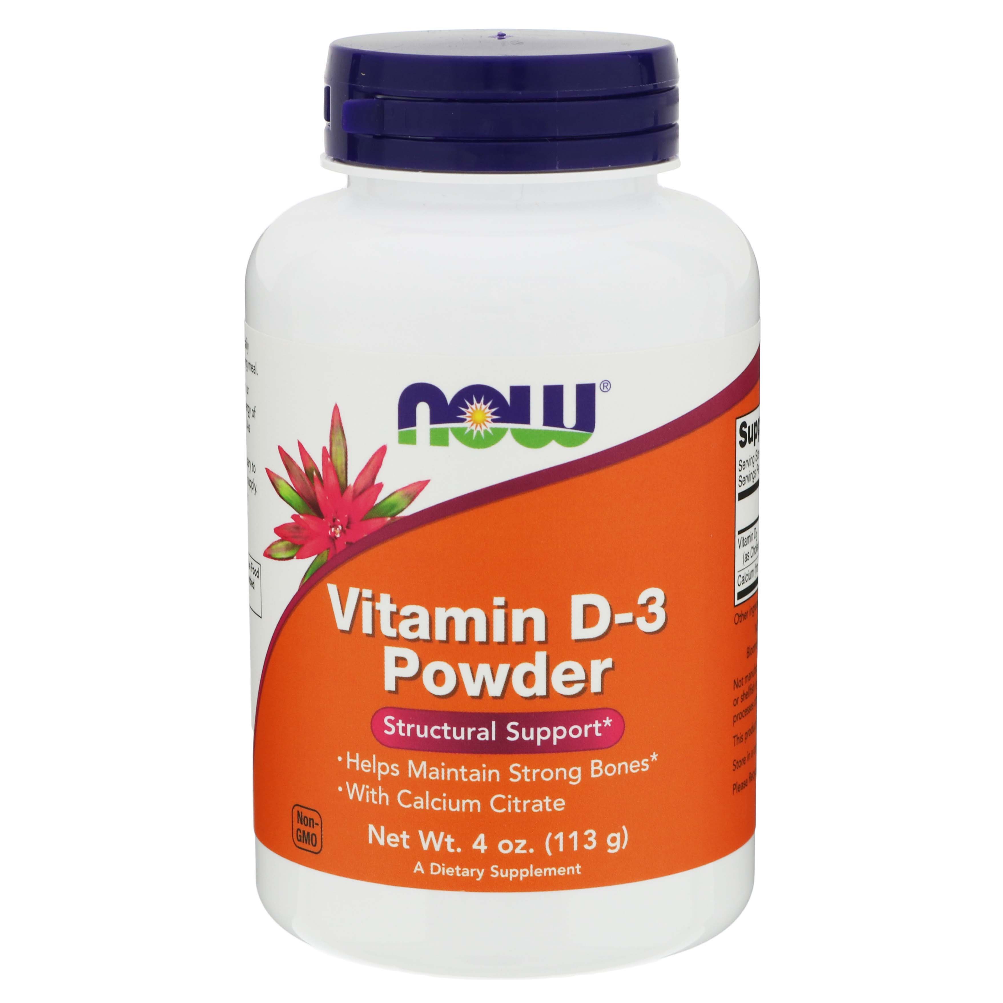 NOW Vitamin D3 Powder Shop Vitamins AZ at HEB