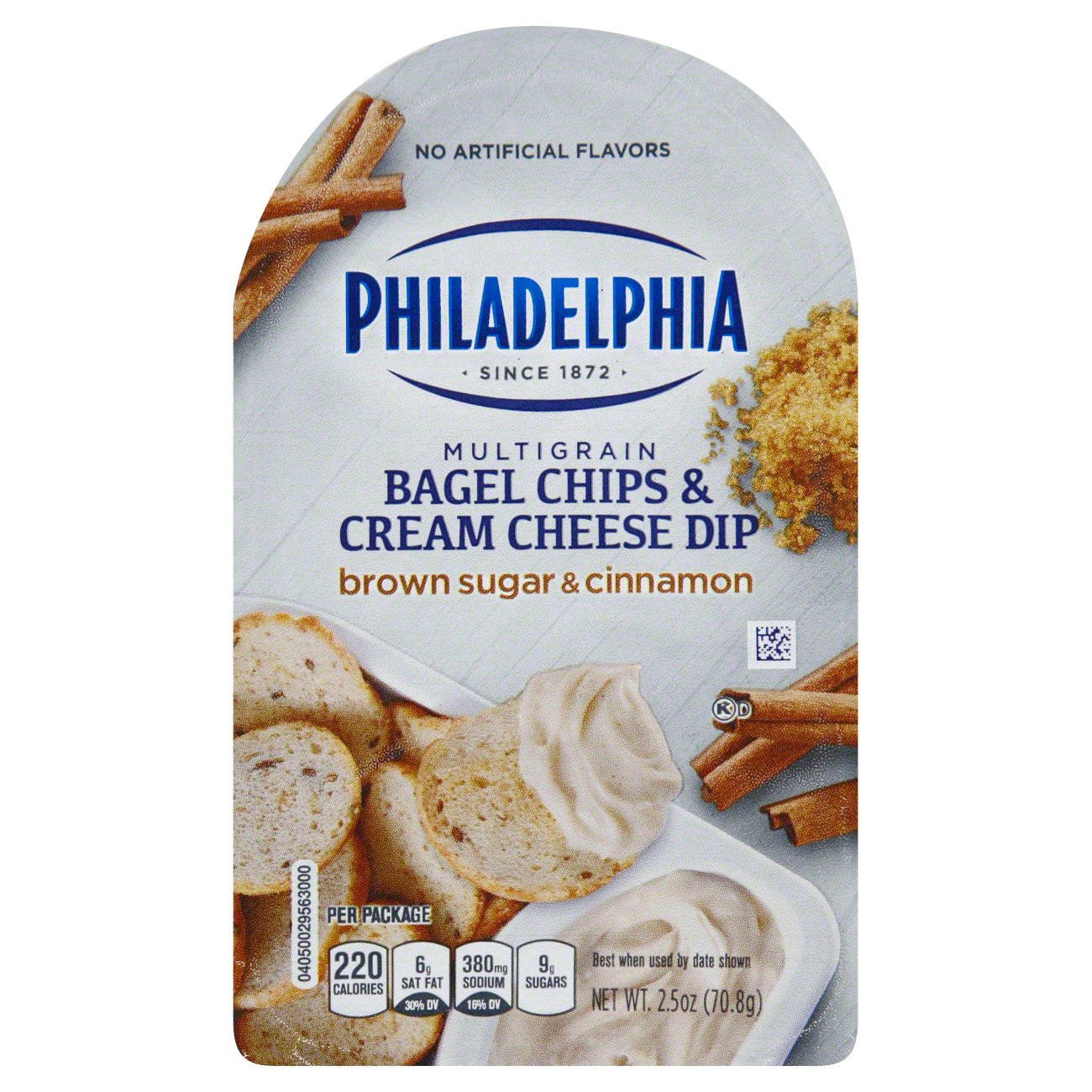 Philadelphia Bagel Chips & Brown Sugar and Cinnamon Cream Cheese Dip