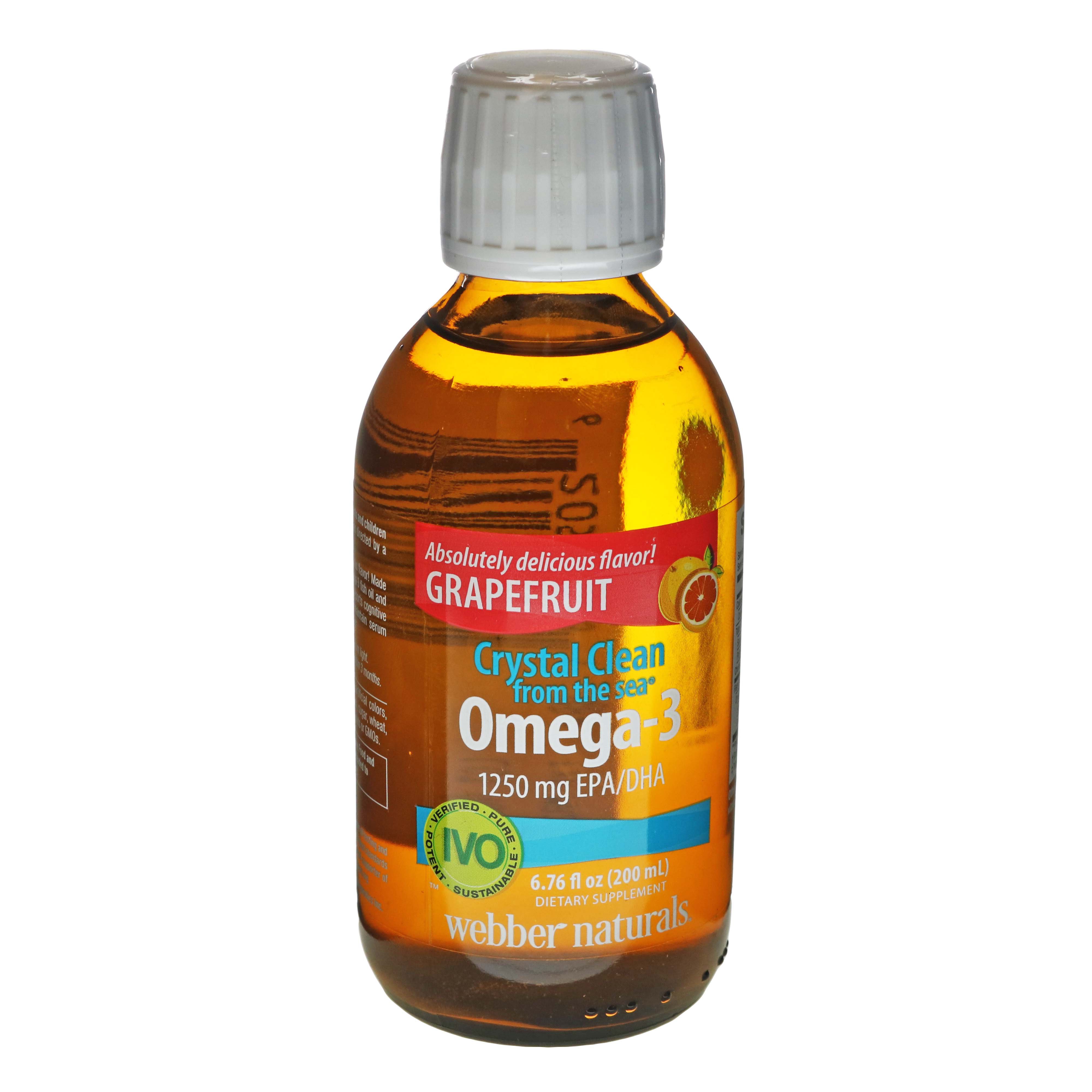 ber Naturals Omega 3 Grapefruit Liquid Shop Diet & fitness at HEB