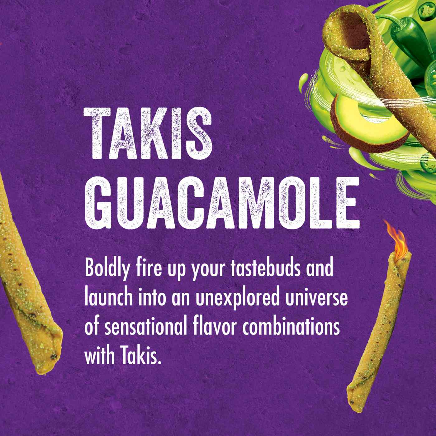 Takis Guacamole Rolled Tortilla Chips; image 2 of 7