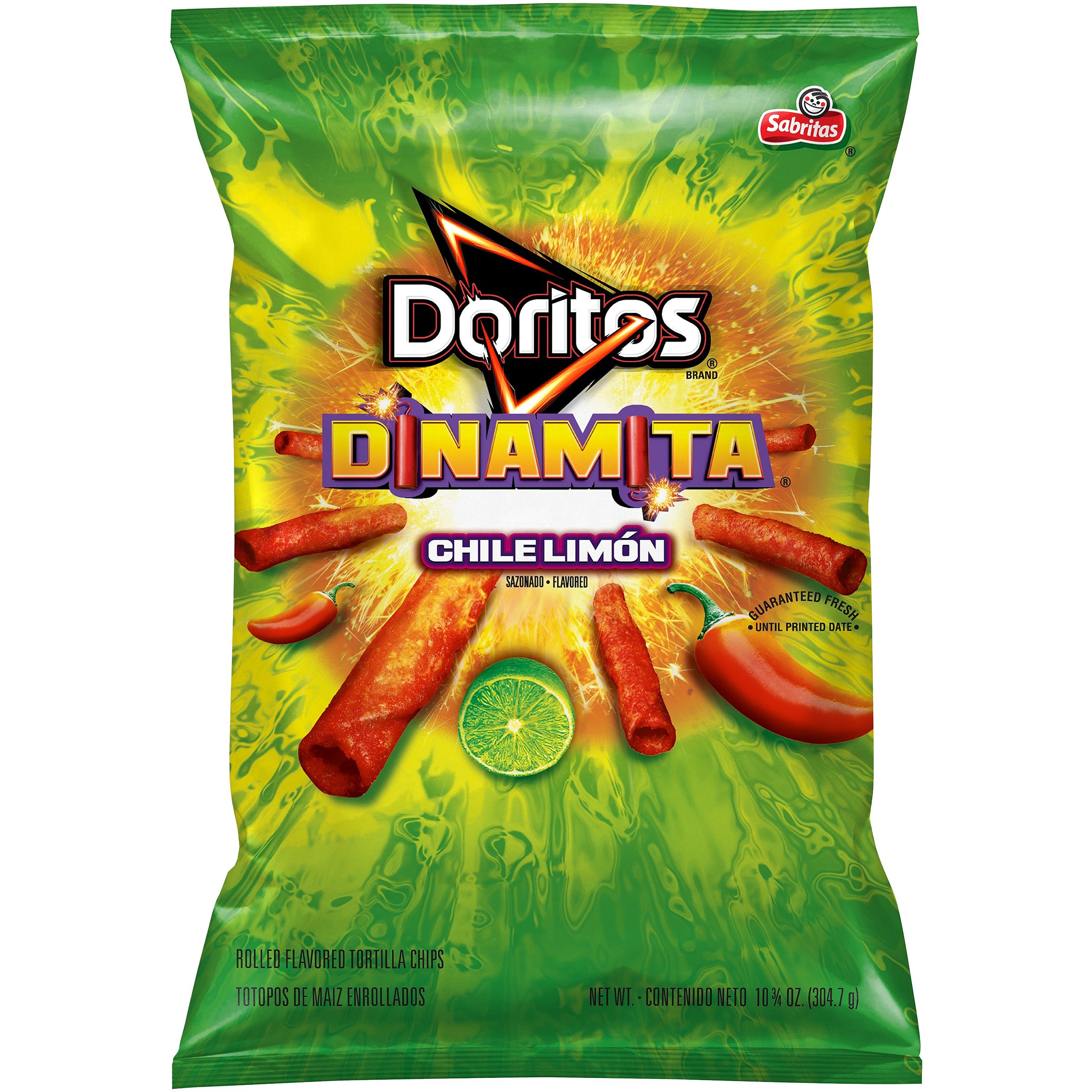 Doritos Flamas Flavored Tortilla Chips Net Wt 10 Oz Snack Care Package