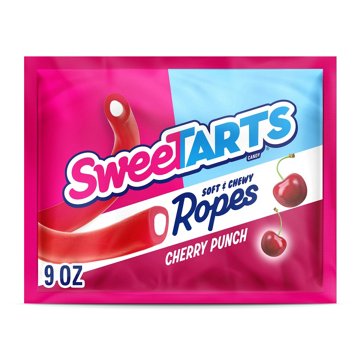 SweeTARTS Cherry Ropes, 9 oz